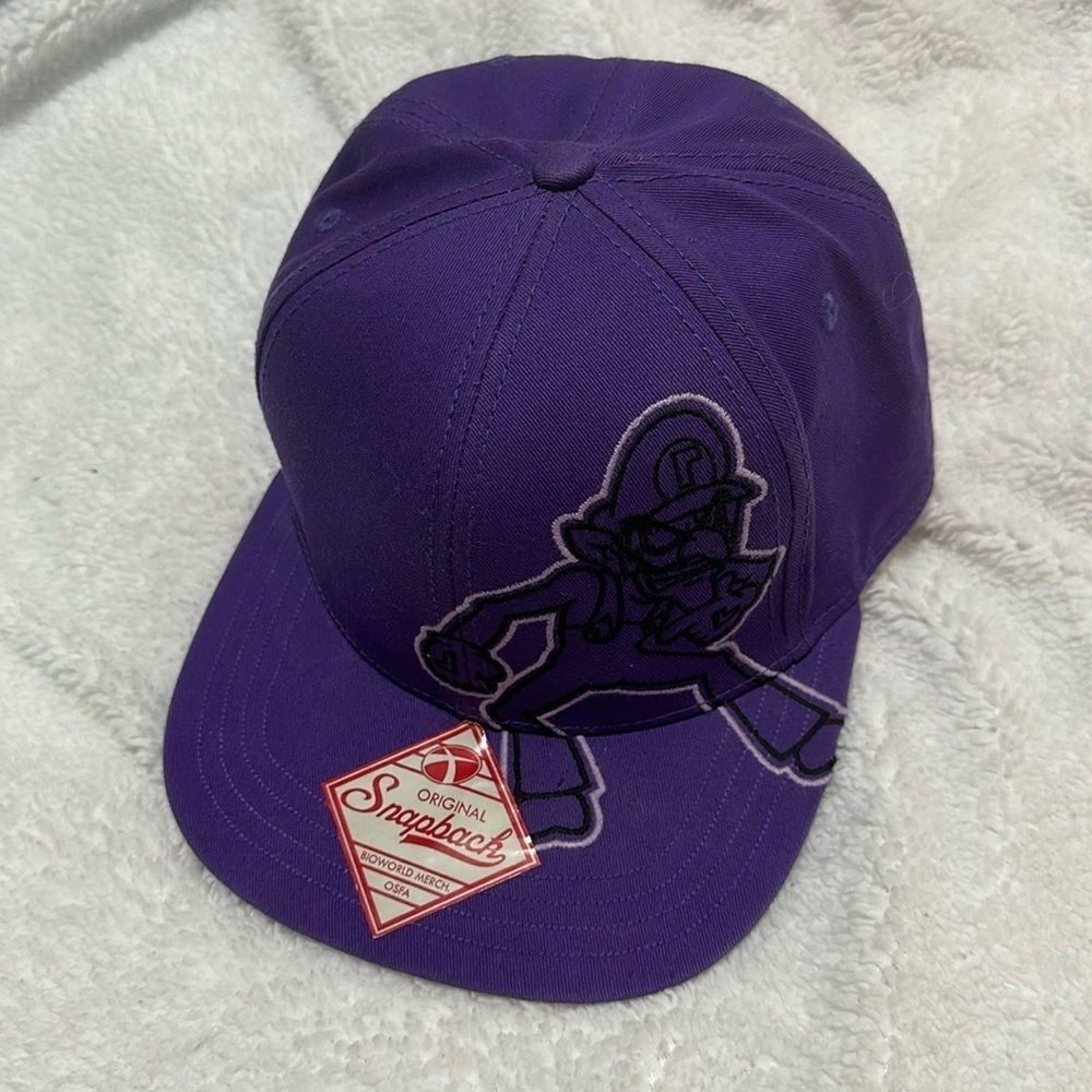 Waluigi Purple Super Mario SnapBack Hat
